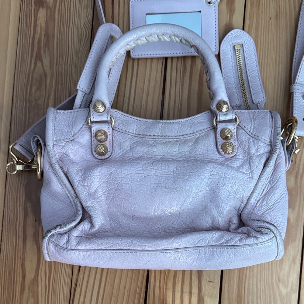 Balenciaga pink city mini bag - Picture 4 of 10